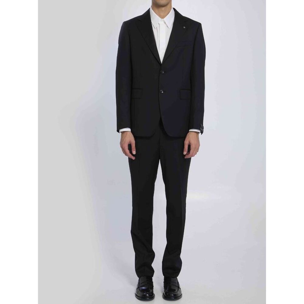 Tagliatore Men Single-Breasted Suit In Virgin Wool